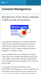 Mobile Screenshot of connectmontgomery.org